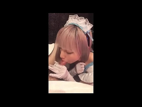 ❤️ Japonè idol [mayuka], kostim sèvant franse, pati 1, pip ak jerk off ak losyon ️ Bèl pònografi nan ht.super-vip.top ❌️